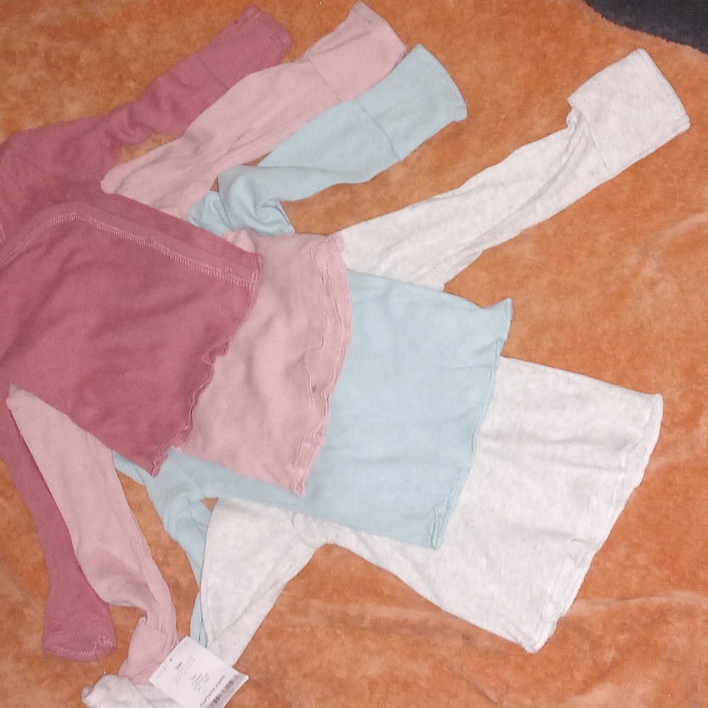 Colorful Long Sleeve Tops Set